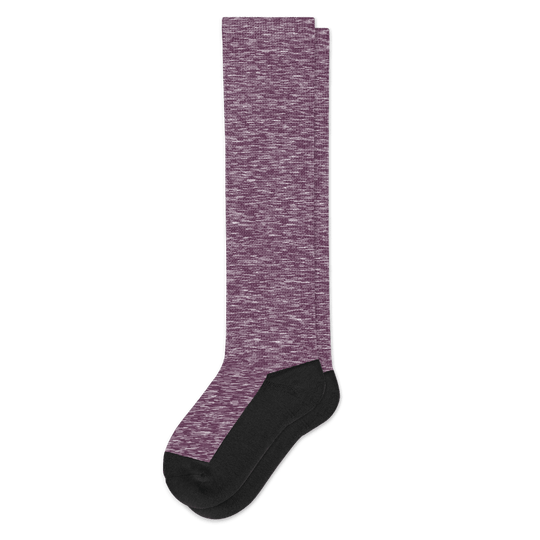 Heather Purple EasyStretch™ Socks