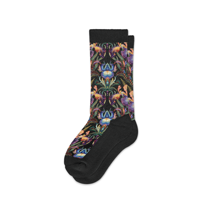 Black Iris EasyStretch™ Socks