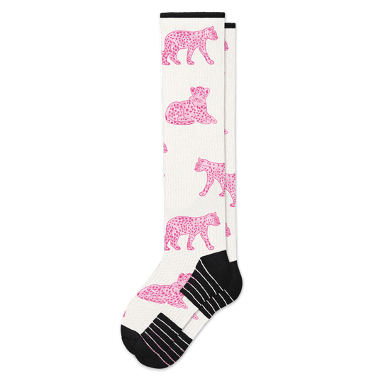 Lady Leopard Compression Socks