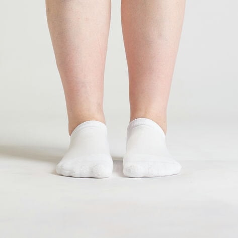 White Diabetic Ankle Socks Bundle 6-Pack