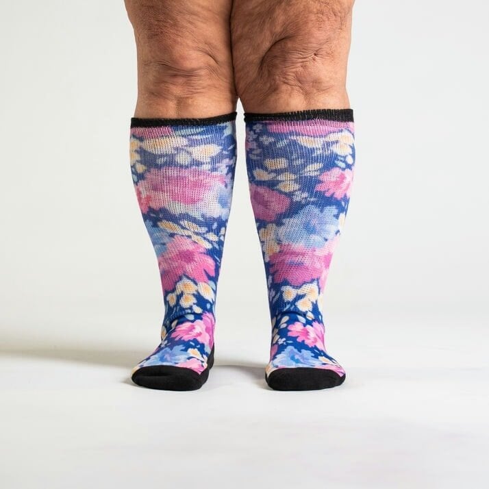 Floral EasyStretch™ Socks