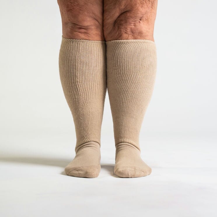 Tan EasyStretch™ Socks