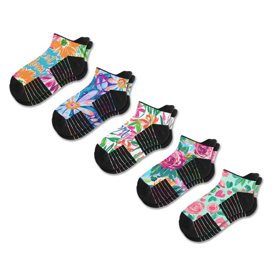 Mother's Day Ankle Compression Socks 5-Pack Bundle