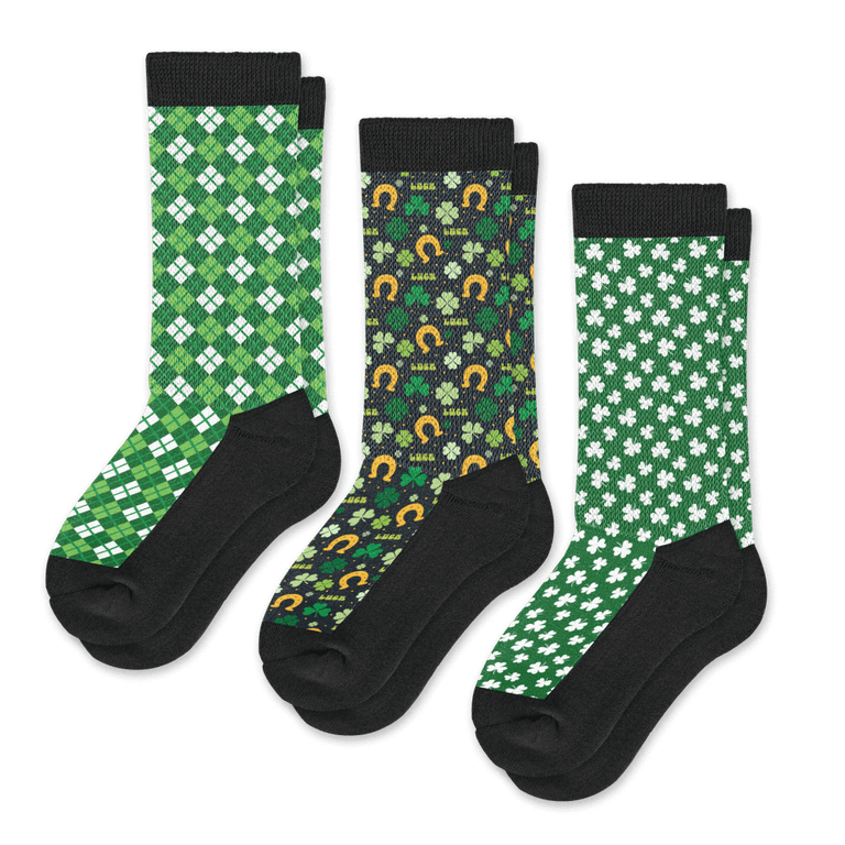 St Pattys EasyStretch™ Socks 3-Pack Bundle