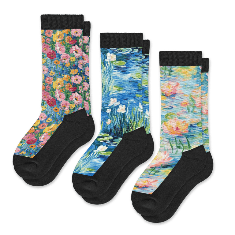 Brushstrokes EasyStretch™ Socks Bundle 3-Pack
