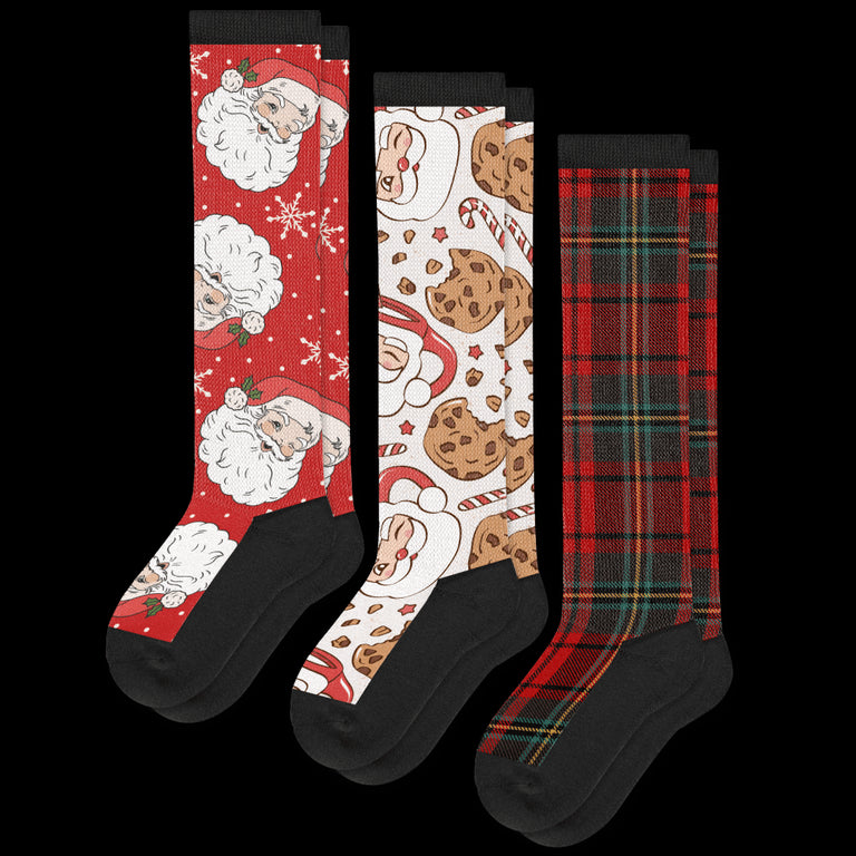 Santa EasyStretch™ Diabetic Socks Bundle 3-Pack