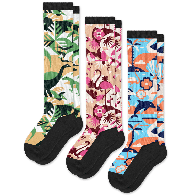 Wild Wonders EasyStretch™ Socks 3-Pack Bundle