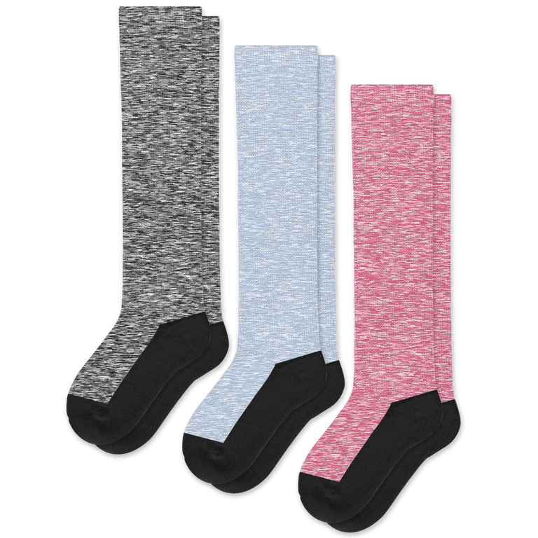 Heather Hues EasyStretch™ Socks 3-Pack Bundle