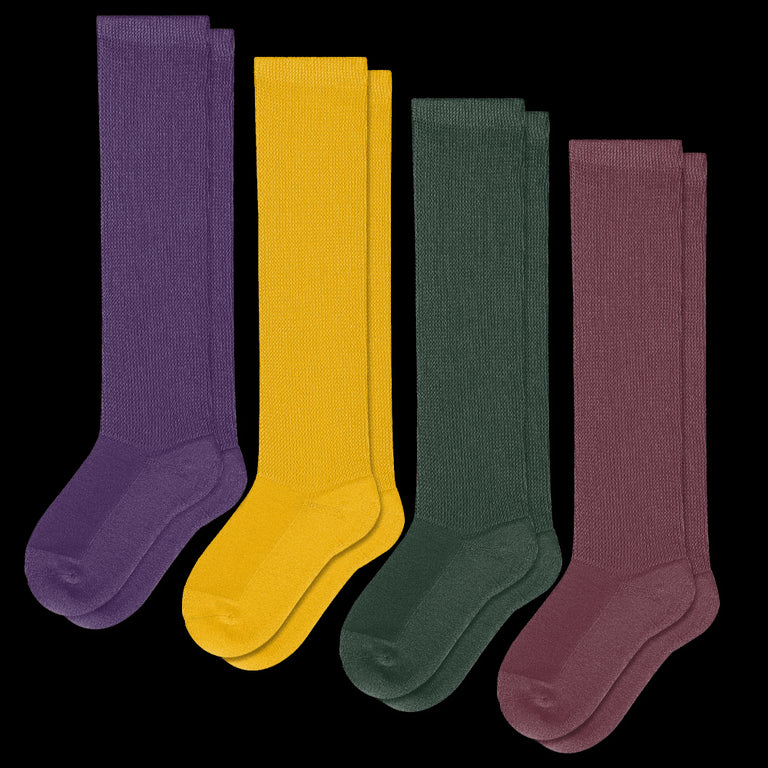 Royal Solids EasyStretch™ Diabetic Socks Bundle 4-Pack