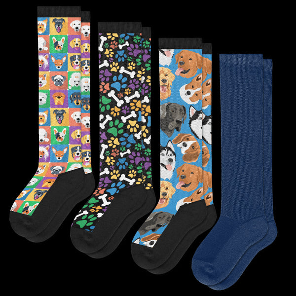 Pawfect EasyStretch™ Socks 4-Pack Bundle