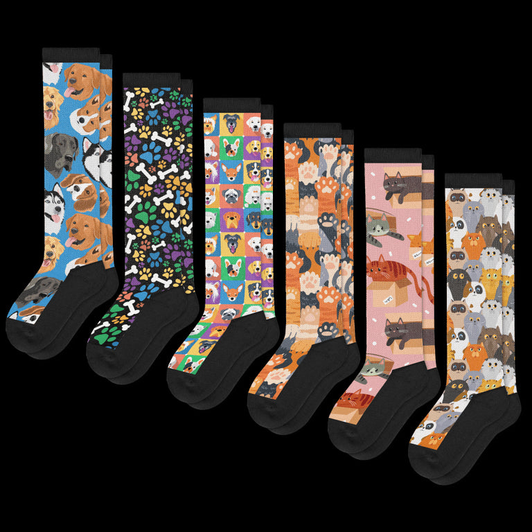 Pawfect EasyStretch™ Socks Bundle 6-Pack