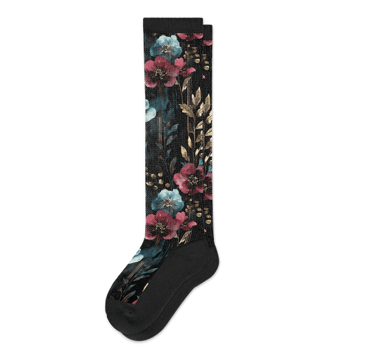 Night Bloom EasyStretch™ Socks