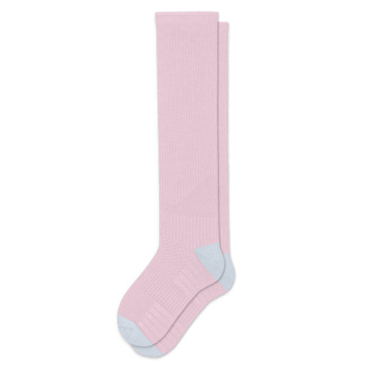 Pastel Pink Compression Socks