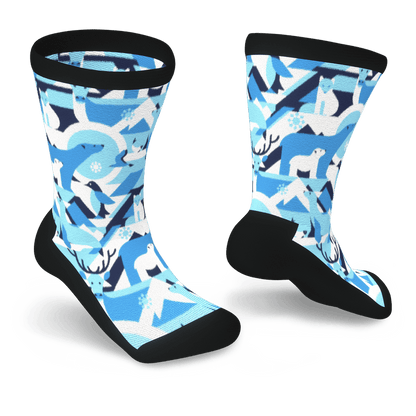 Polar Ice Non-Binding Diabetic Socks
