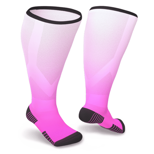 Pretty In Pink Diabetic Compression Socks