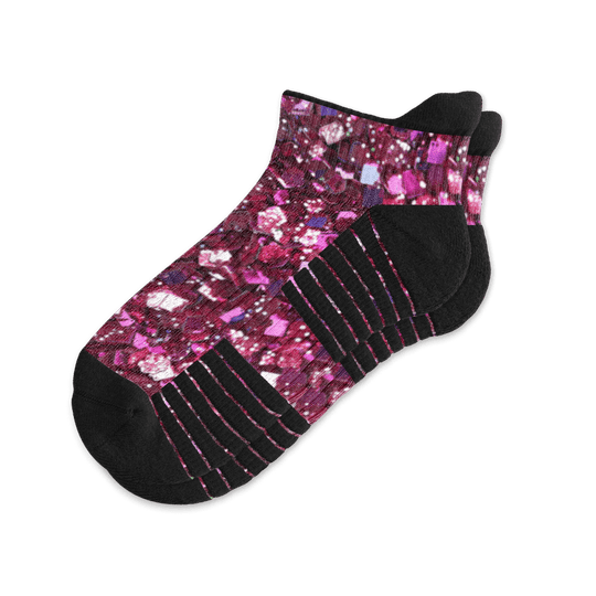 Ruby Red Ankle Compression Socks