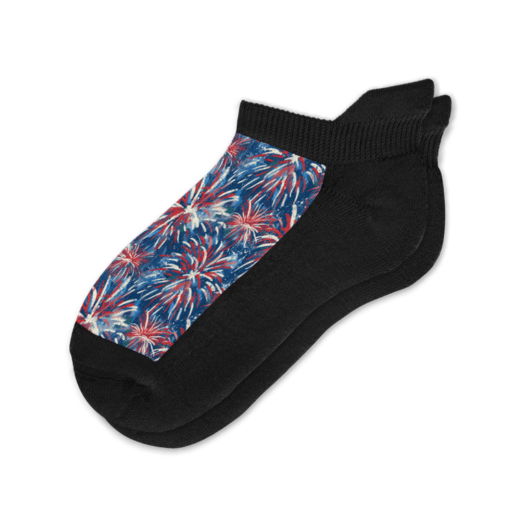 Patriotic Blast Ankle Socks