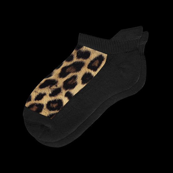 Leopard Print Ankle Socks