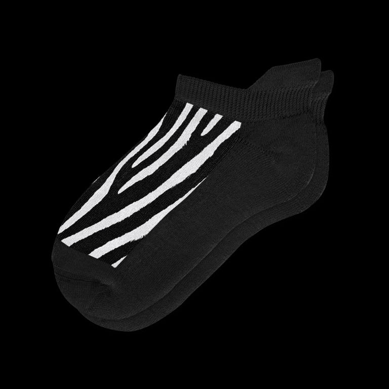 Zebra Stripes Ankle Socks