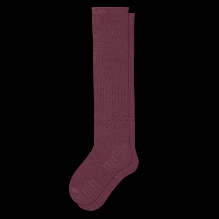 Burgundy Compression Socks