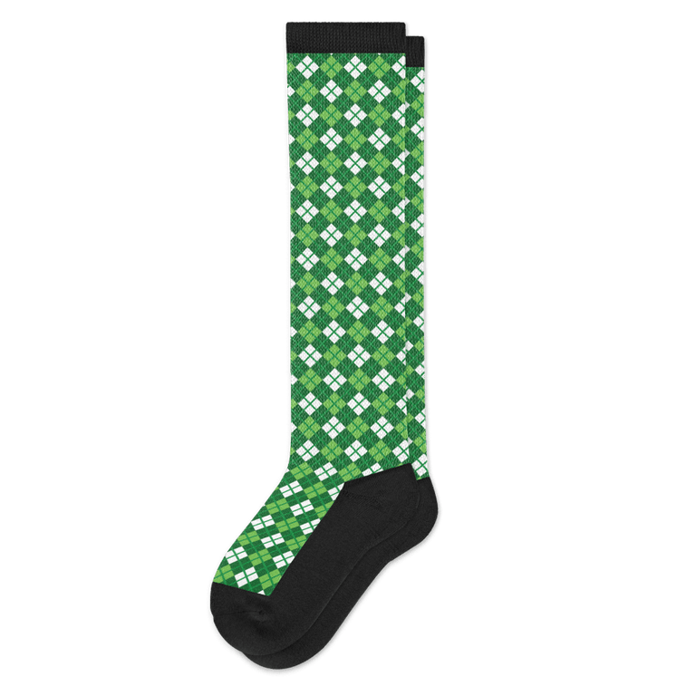 Irish Argyle EasyStretch™ Socks