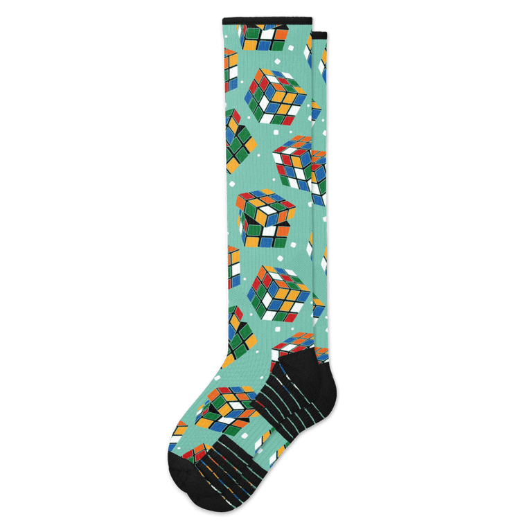Cubes Compression Socks