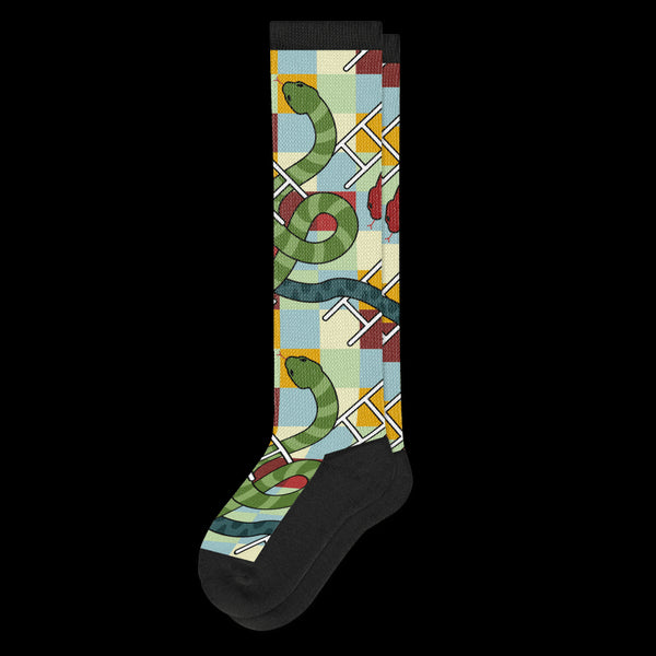 Ladders & Snakes EasyStretch™ Socks