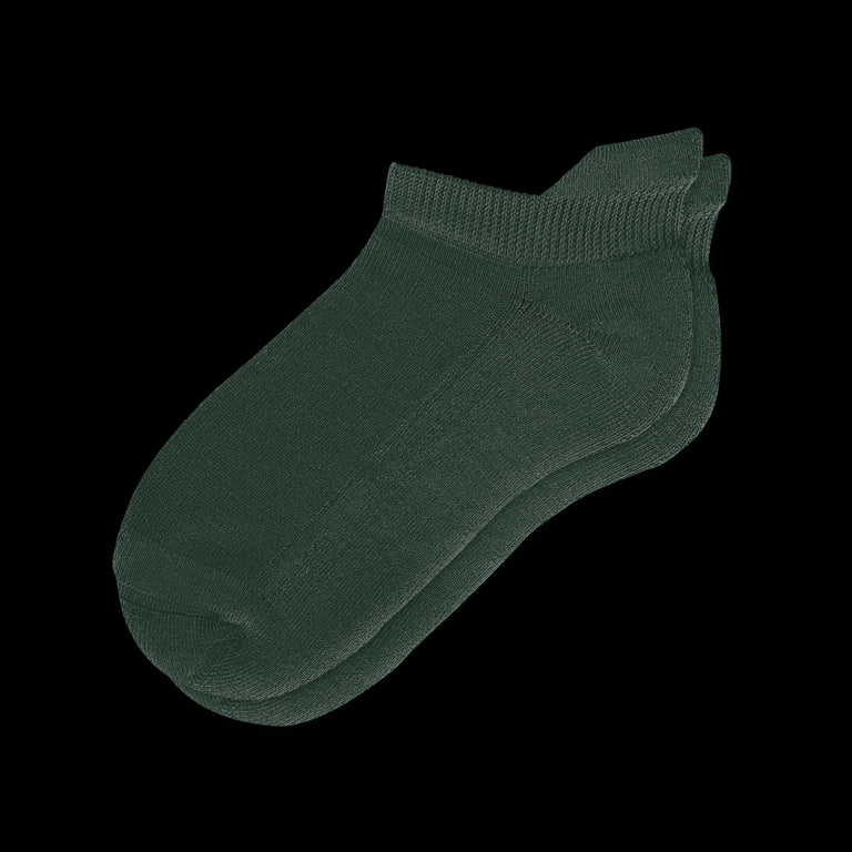 Forest Green Ankle Diabetic Socks