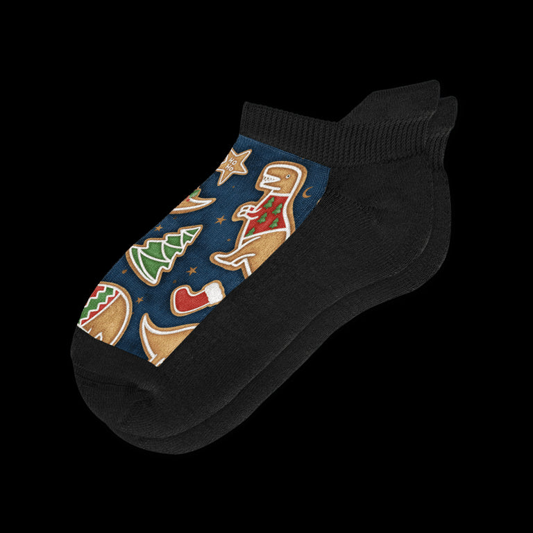 Jurassic Jingle Ankle Diabetic Socks