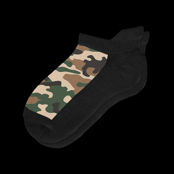 Army Camo Ankle Socks