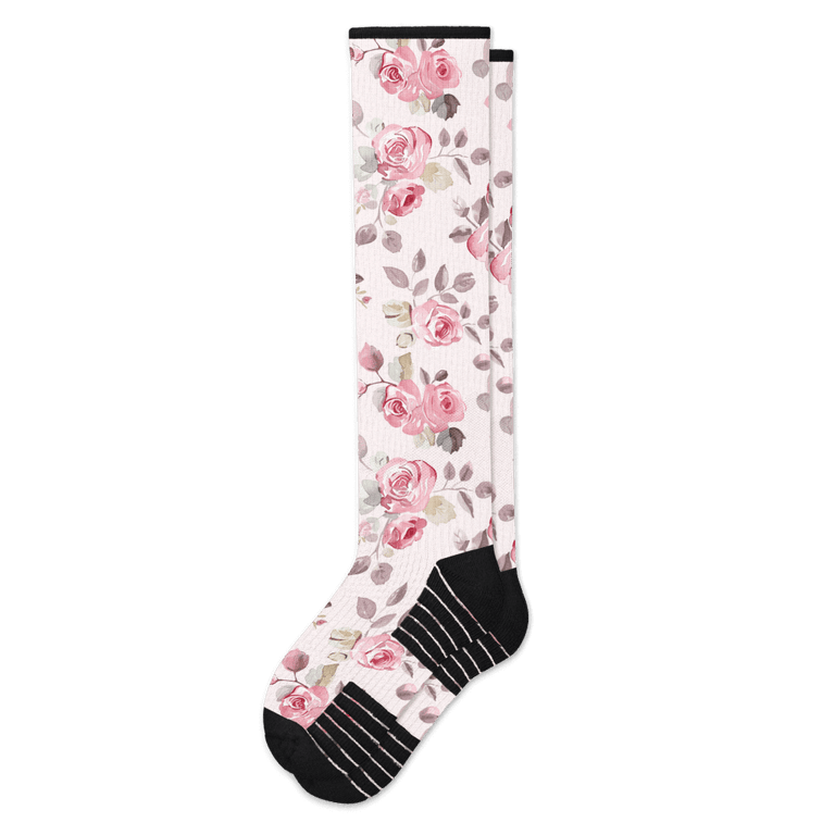 Vintage Rose Compression Socks