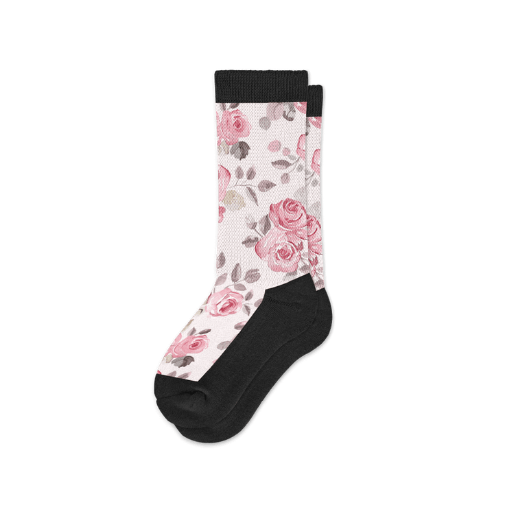 Vintage Rose EasyStretch™ Socks