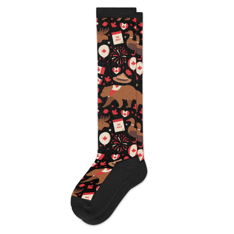 Oh Canada! EasyStretch™ Socks