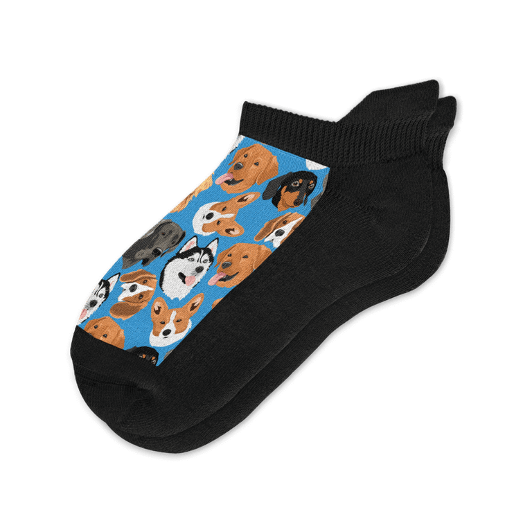 Viasox Ruff Life Ankle Socks Flat View