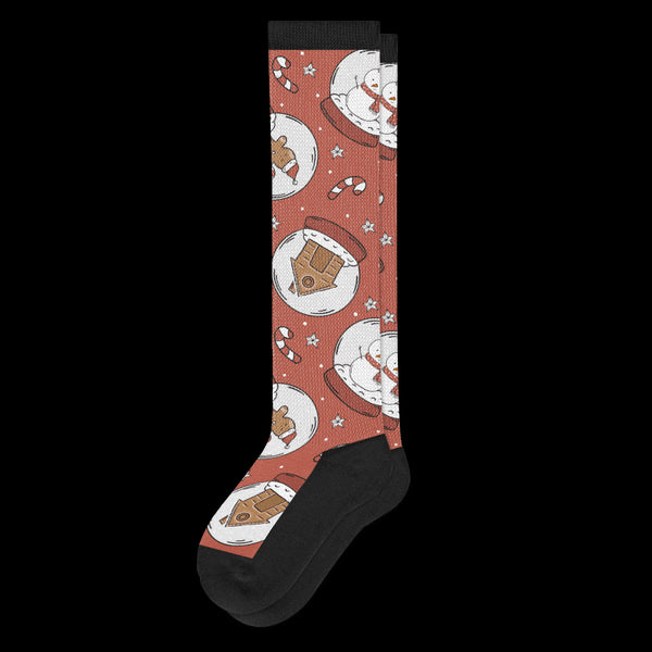 Snow Globes EasyStretch™ Diabetic Socks