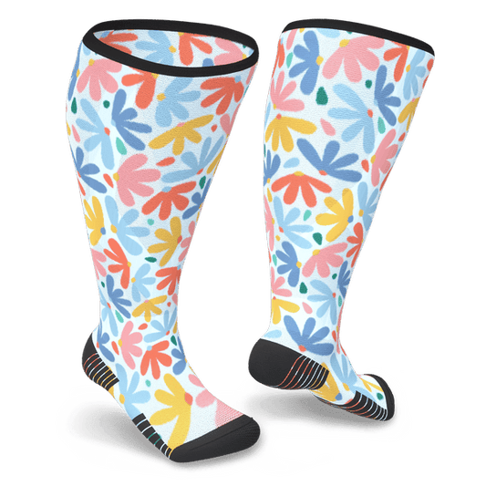 Spring Breeze Diabetic Compression Socks