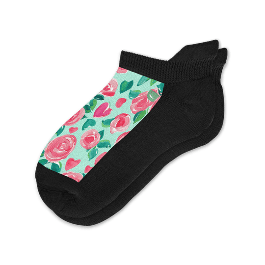 Sweet Roses Ankle Socks