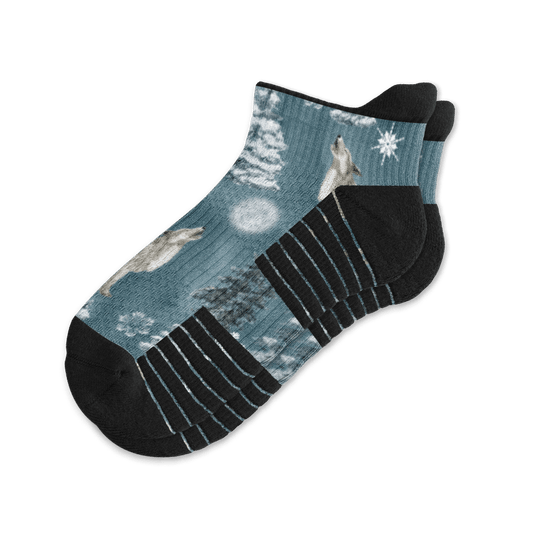 Winter Wolf Ankle Compression Socks