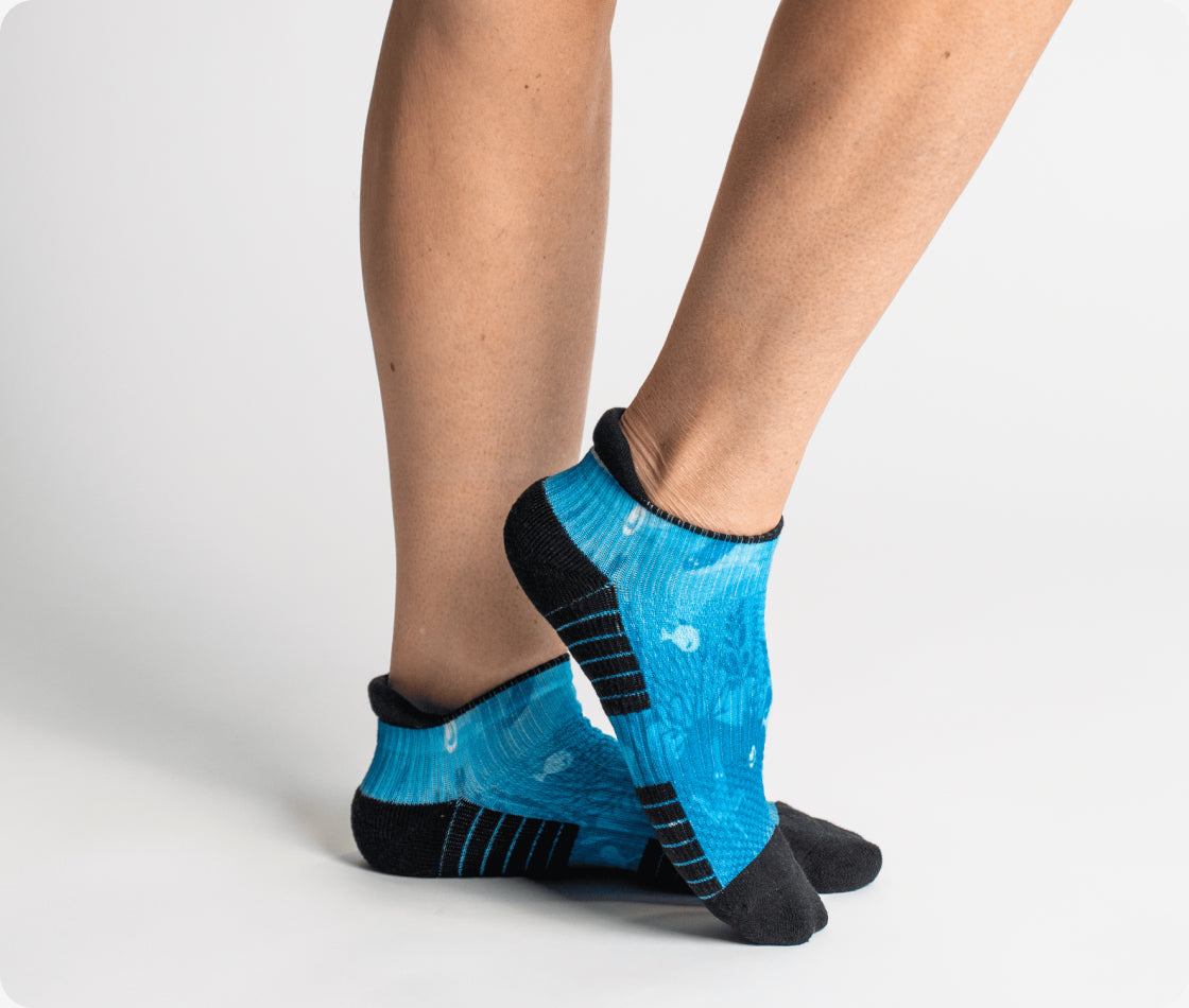 Compression that hides in any shoe.