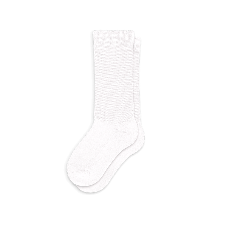 Crew white socks