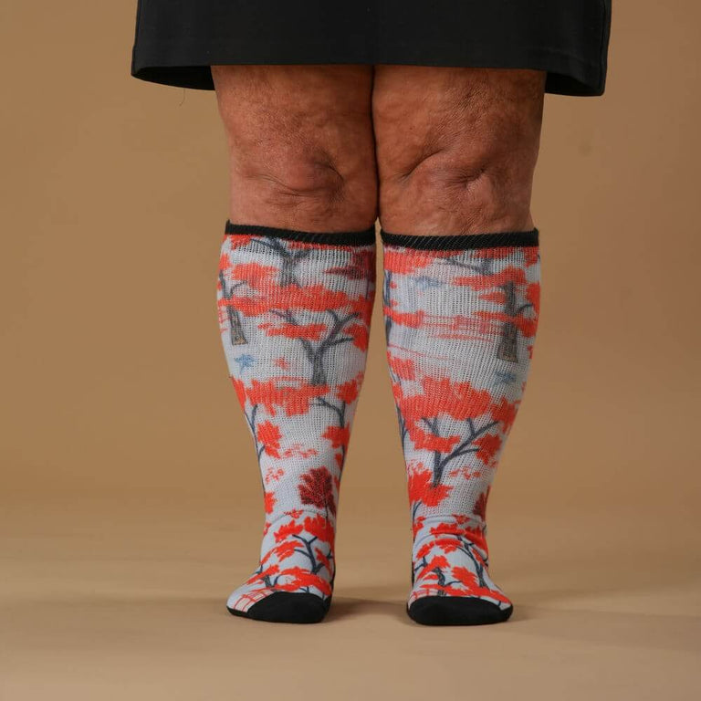 Fall Foliage EasyStretch™ Socks 3-Pack Bundle