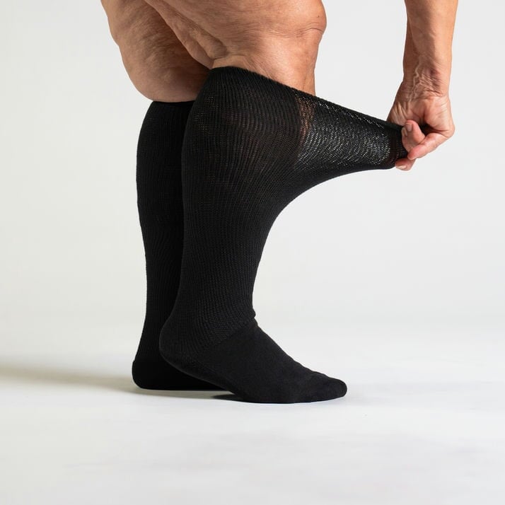 Easystretc black socks