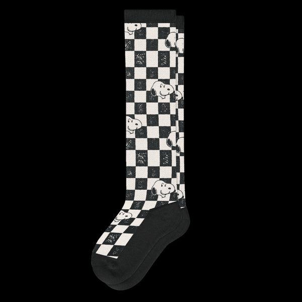 Snoopy knee-high stretchy socks